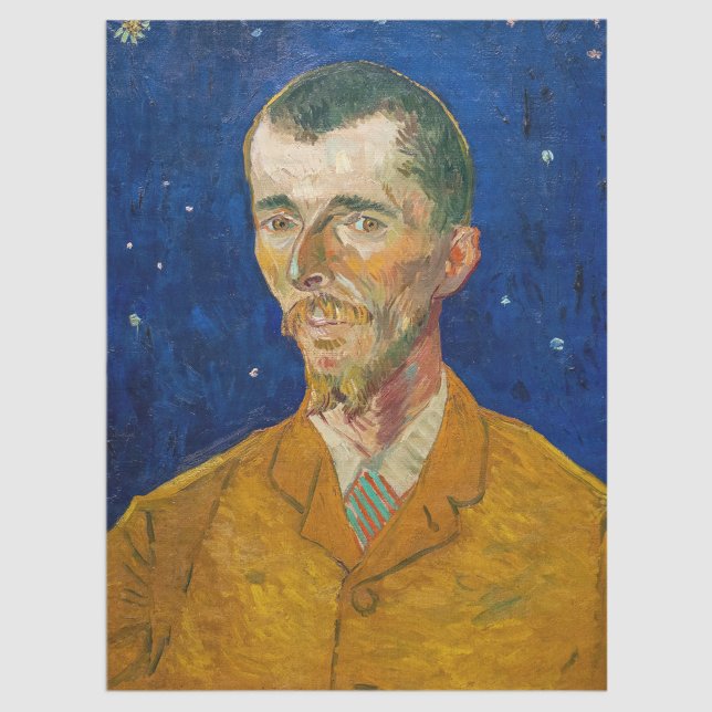 Vincent Van Gogh - Portrait of Eugene Boch, Arles Tissue Paper (Creator Uploaded)