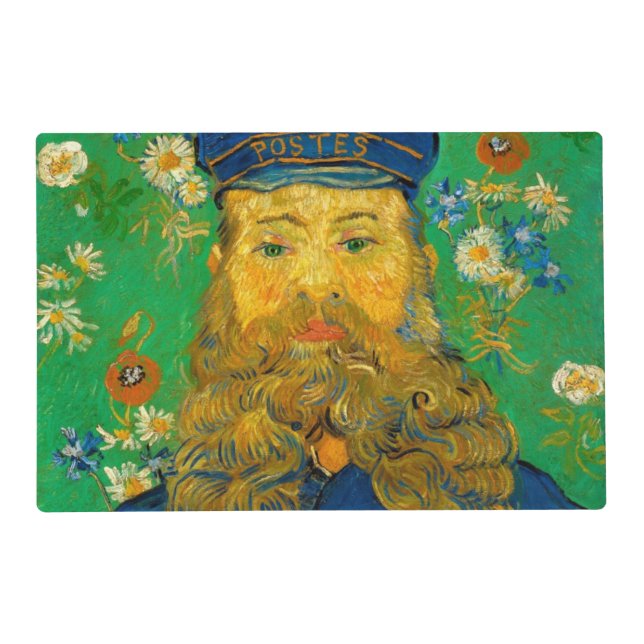 Vincent van Gogh - Portrait of Joseph Roulin Placemat (Front)