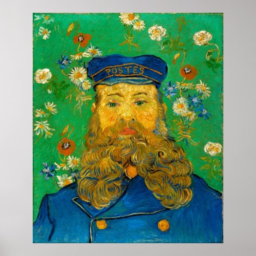 Vincent van Gogh _ Portrait of Joseph Roulin Poster