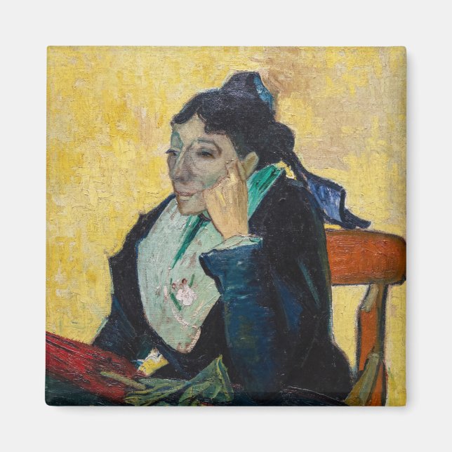 Vincent Van Gogh - Portrait of Madame Ginoux Magnet (Front)