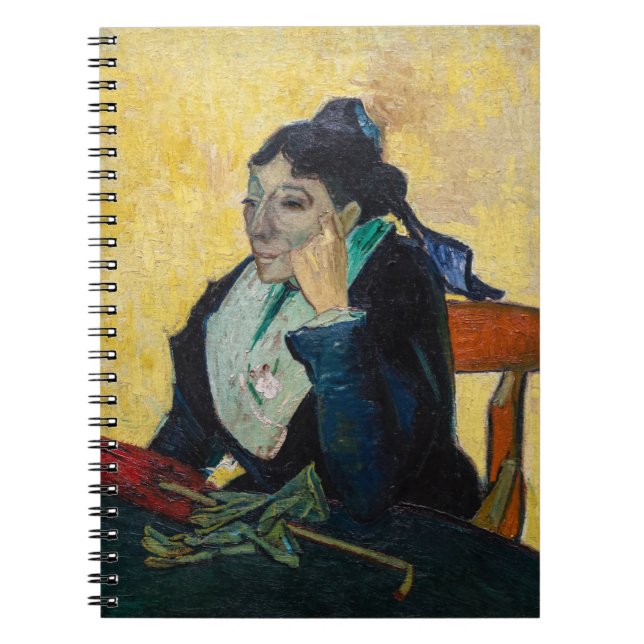 Vincent Van Gogh - Portrait of Madame Ginoux Notebook (Front)