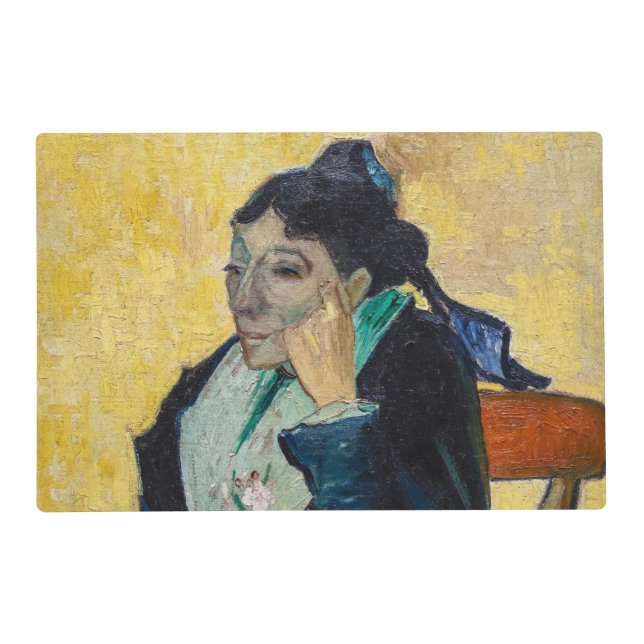 Vincent Van Gogh - Portrait of Madame Ginoux Placemat (Front)
