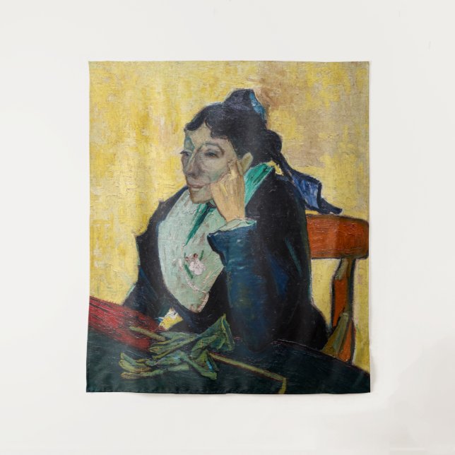 Vincent Van Gogh - Portrait of Madame Ginoux Tapestry (Front)