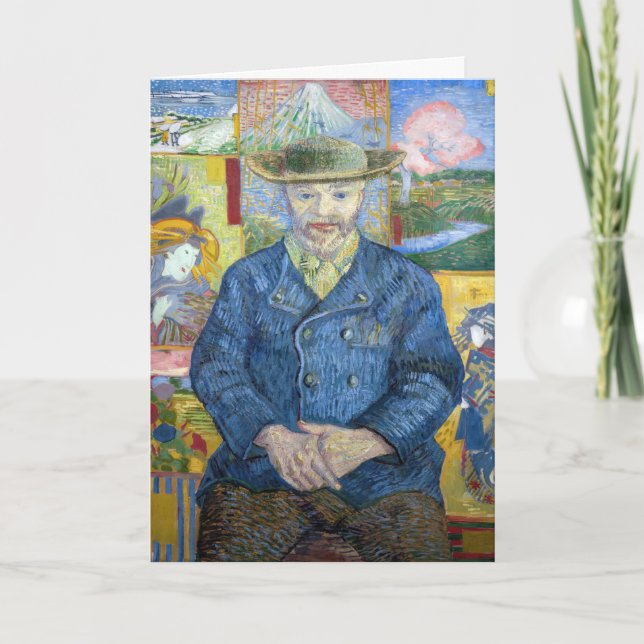 Vincent van Gogh - Portrait of Pere Tanguy Card (Front)