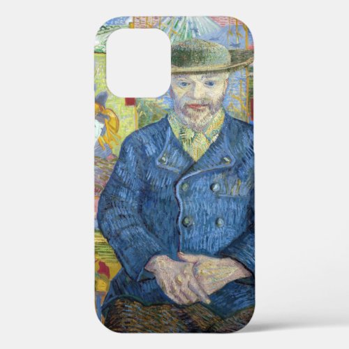 Vincent van Gogh _ Portrait of Pere Tanguy iPhone 12 Case