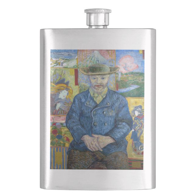 Vincent van Gogh - Portrait of Pere Tanguy Flask (Front)