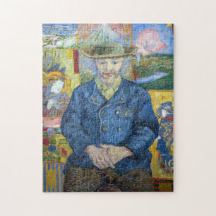 Vincent van Gogh - Portrait of Pere Tanguy Jigsaw Puzzle