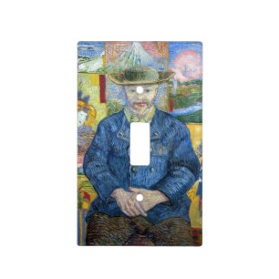 Vincent van Gogh - Portrait of Pere Tanguy Light Switch Cover