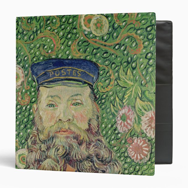 Vincent van Gogh | Portrait of the Postman 3 Ring Binder (Front/Inside)