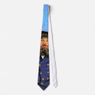 Vincent Van Gogh - Portrait Of The Postman Neck Tie