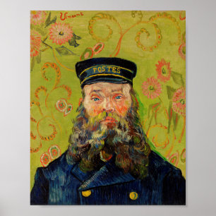Vincent van Gogh Portrait of the Postman Poster