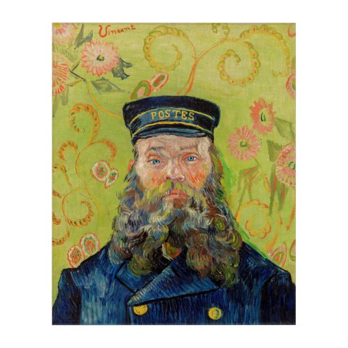 Vincent Van Gogh _ Postman Joseph Roulin Acrylic Print