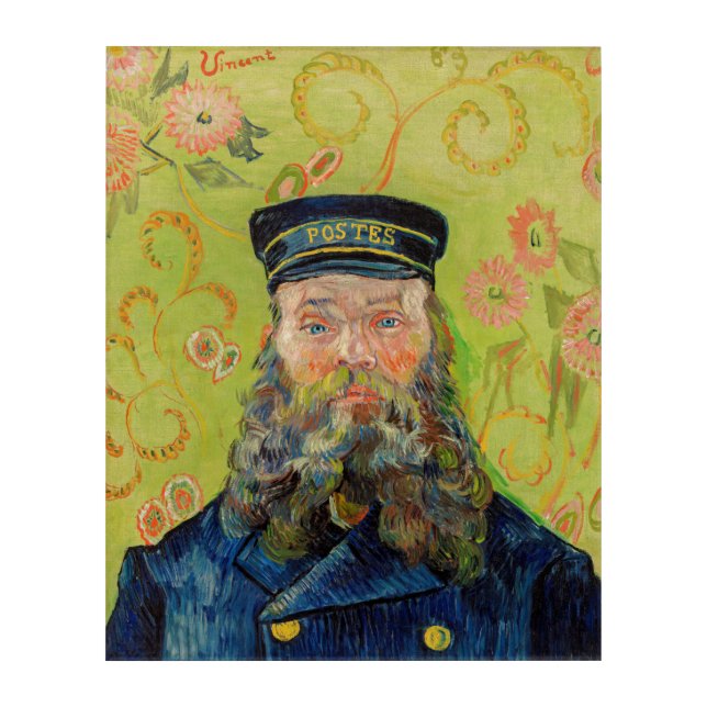Vincent Van Gogh - Postman Joseph Roulin Acrylic Print (Front)