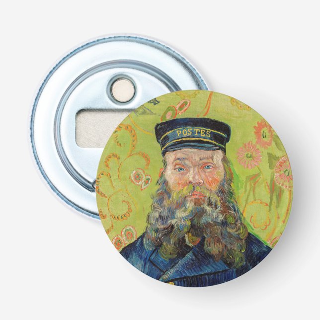 Vincent Van Gogh - Postman Joseph Roulin Bottle Opener (Front)