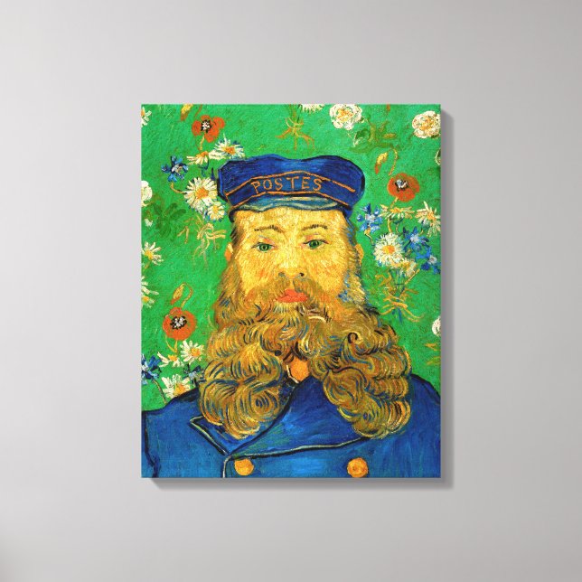 Vincent Van Gogh - Postman Joseph Roulin Canvas Print (Front)
