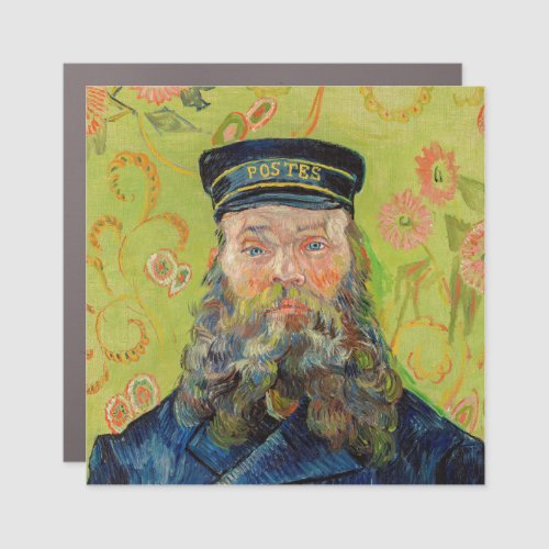 Vincent Van Gogh _ Postman Joseph Roulin Car Magnet