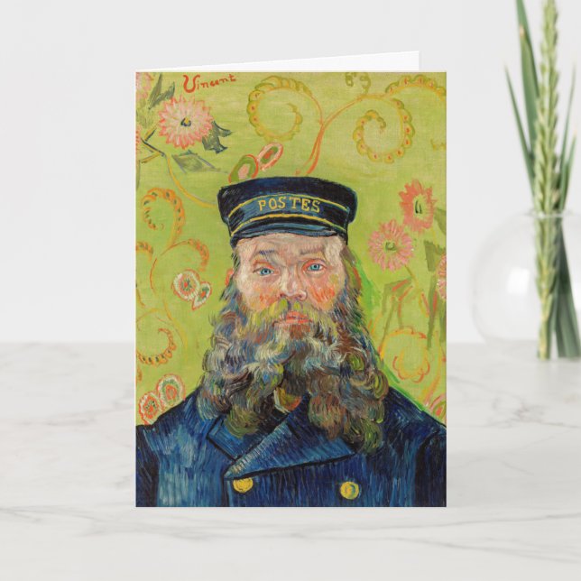 Vincent Van Gogh - Postman Joseph Roulin Card (Front)