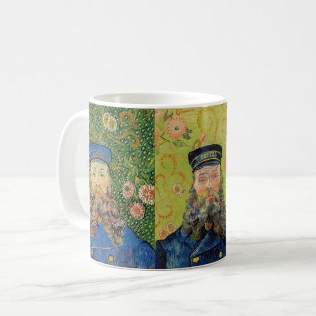 Vincent Van Gogh - Postman Joseph Roulin Coffee Mug (Front Left)