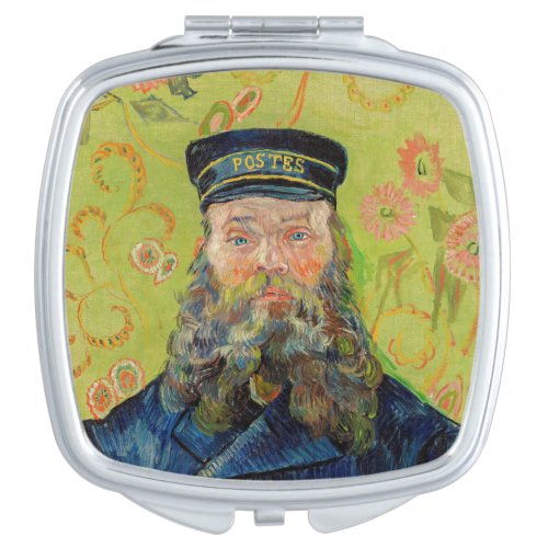 Vincent Van Gogh _ Postman Joseph Roulin Compact Mirror