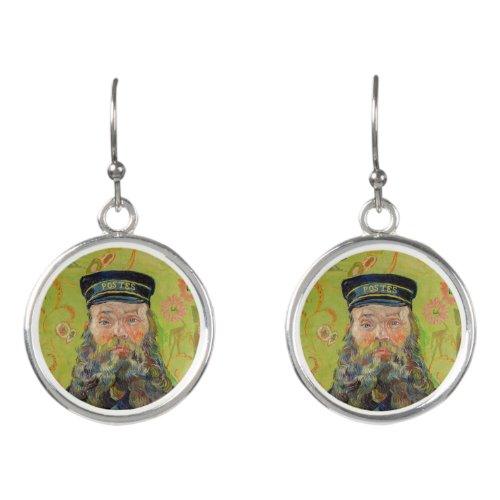 Vincent Van Gogh _ Postman Joseph Roulin Earrings