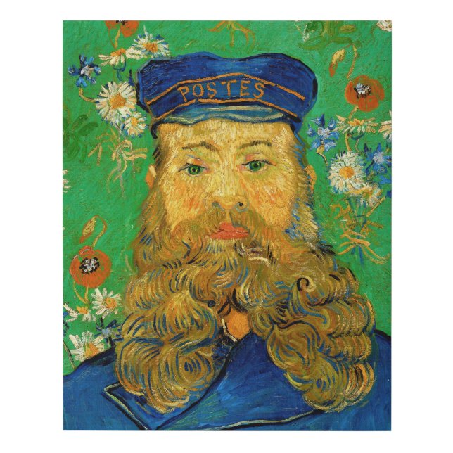 Vincent Van Gogh - Postman Joseph Roulin Faux Canvas Print (Front)