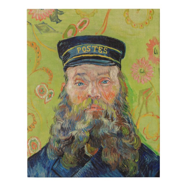 Vincent Van Gogh - Postman Joseph Roulin Faux Canvas Print (Front)