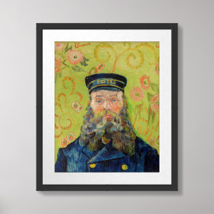 Vincent Van Gogh - Postman Joseph Roulin Framed Art