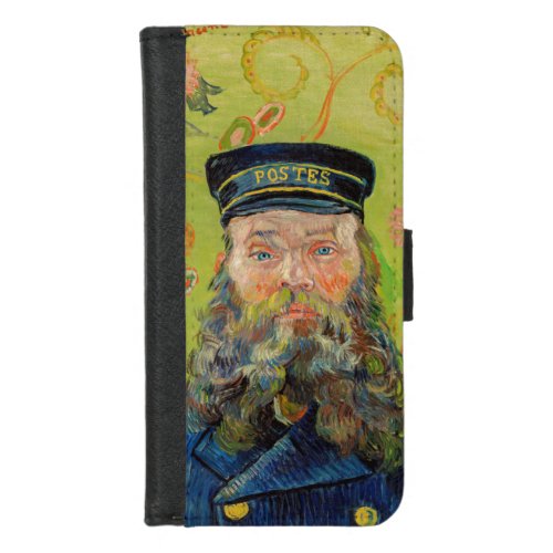 Vincent Van Gogh _ Postman Joseph Roulin iPhone 87 Wallet Case