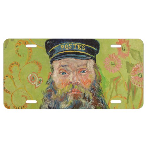 Vincent Van Gogh _ Postman Joseph Roulin License Plate