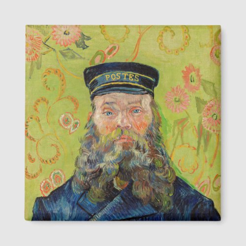 Vincent Van Gogh _ Postman Joseph Roulin Magnet