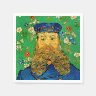 Vincent Van Gogh - Postman Joseph Roulin Napkins