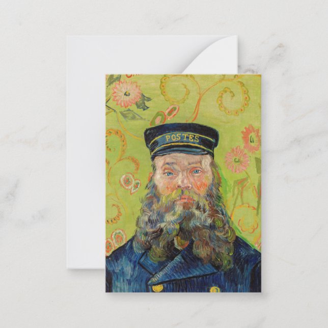 Vincent Van Gogh - Postman Joseph Roulin Note Card (Front)
