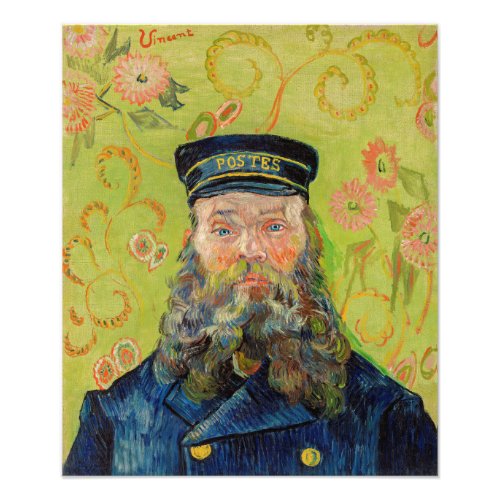 Vincent Van Gogh _ Postman Joseph Roulin Photo Print