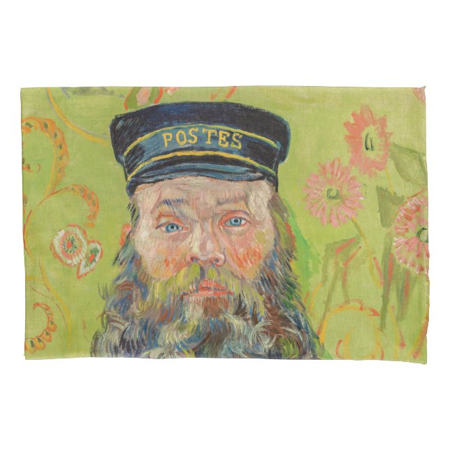 Vincent Van Gogh - Postman Joseph Roulin Pillow Case (Front)