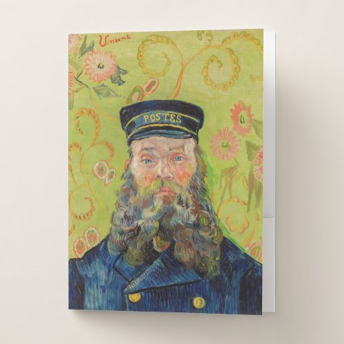 Vincent Van Gogh _ Postman Joseph Roulin Pocket Folder