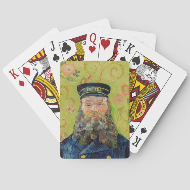 Vincent Van Gogh - Postman Joseph Roulin Poker Cards (Back)