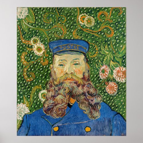 Vincent Van Gogh _ Postman Joseph Roulin Poster