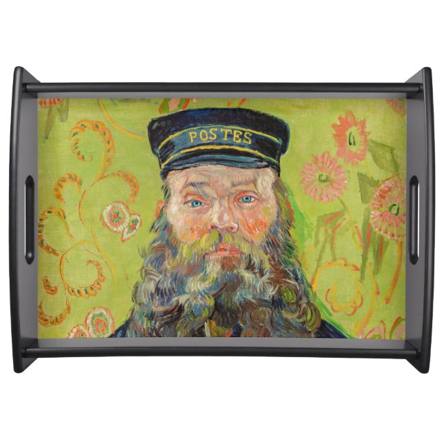 Vincent Van Gogh - Postman Joseph Roulin Serving Tray (Front)