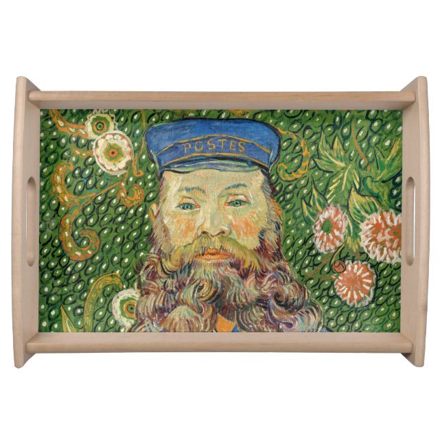Vincent Van Gogh - Postman Joseph Roulin Serving Tray (Front)