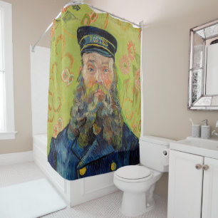 Vincent Van Gogh - Postman Joseph Roulin Shower Curtain