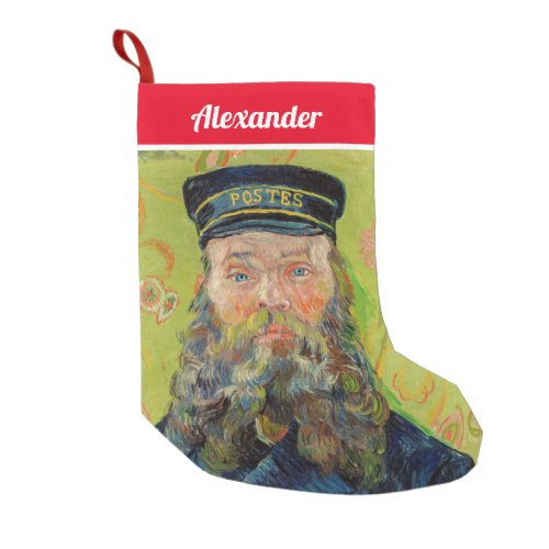 Vincent Van Gogh _ Postman Joseph Roulin Small Christmas Stocking