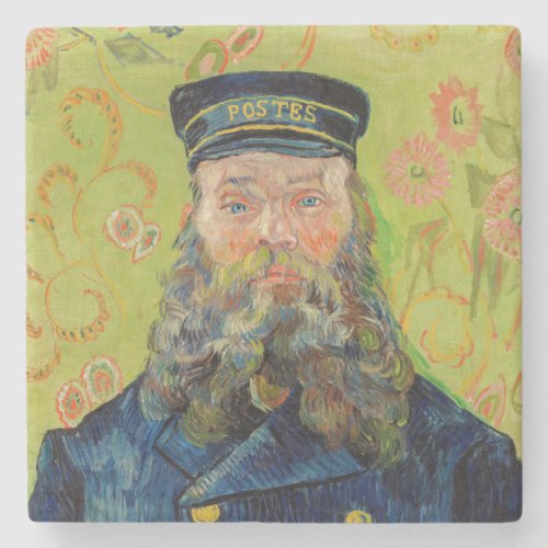 Vincent Van Gogh _ Postman Joseph Roulin Stone Coaster