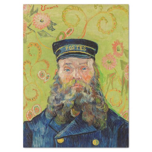Vincent Van Gogh _ Postman Joseph Roulin Tissue Paper