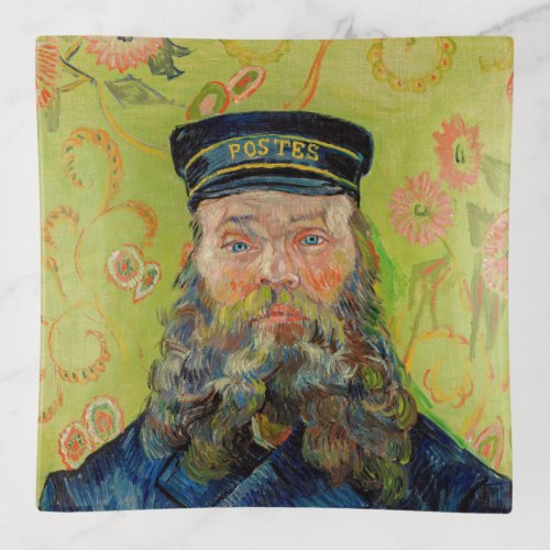 Vincent Van Gogh _ Postman Joseph Roulin Trinket Tray