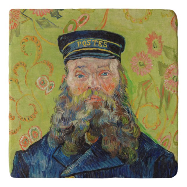 Vincent Van Gogh - Postman Joseph Roulin Trivet (Front)