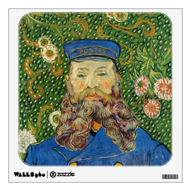 Vincent Van Gogh - Postman Joseph Roulin Wall Decal (Front)