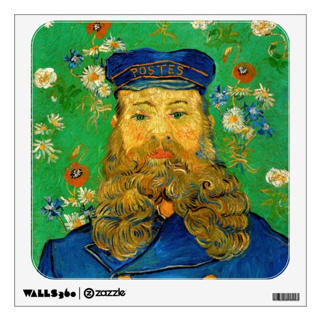 Vincent Van Gogh - Postman Joseph Roulin Wall Decal (Front)