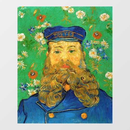 Vincent Van Gogh _ Postman Joseph Roulin Window Cling