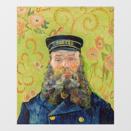 Vincent Van Gogh _ Postman Joseph Roulin Window Cling