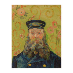 Vincent Van Gogh - Postman Joseph Roulin Wood Wall Art
